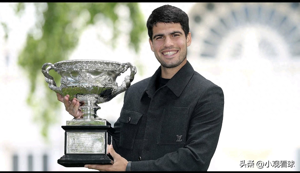 Alcaraz frankly admits he has not yet reached the level of the Big Three, and Dream still faces a long journey