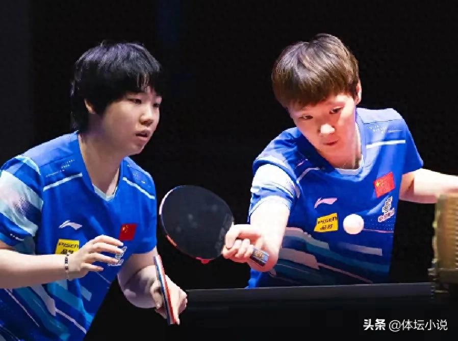 Great news! Zhang Benmeihe was beaten and cried again, and all three lines were out, and Wang Manyu/Kuo Man advanced to the finals 3-0