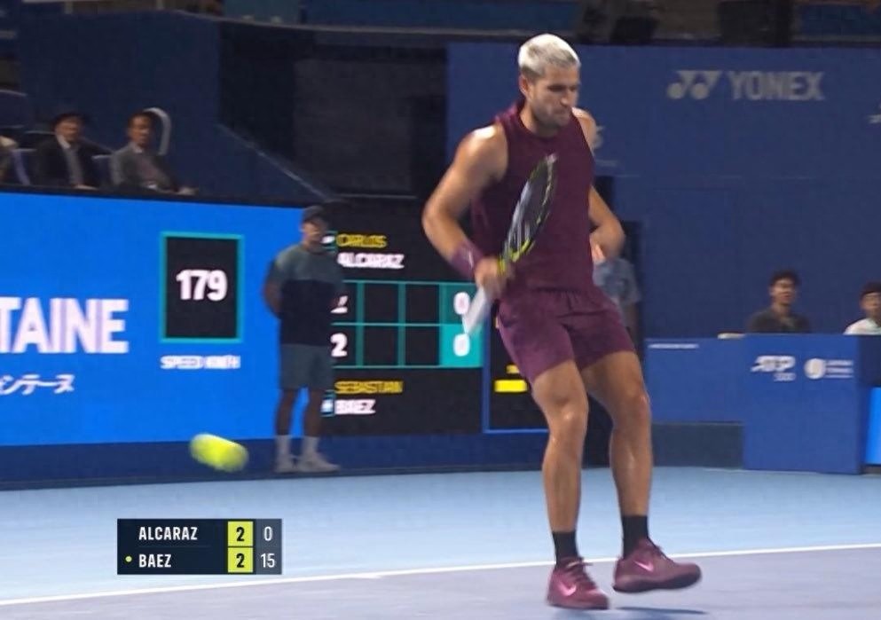 World No.1 Alcaraz makes his ATP 500 Tokyo debut, playing through a minor injury