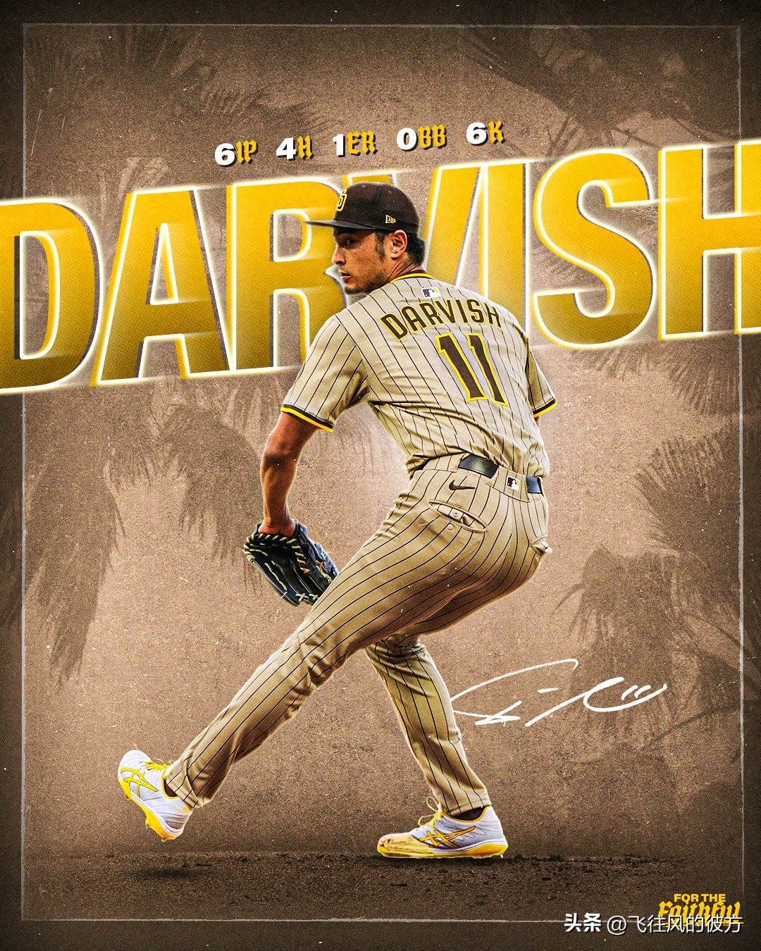 Darvish achieved three strikeouts in a single game! He allowed just one run in six innings, marking his 205th career win in Japan and the U.S.