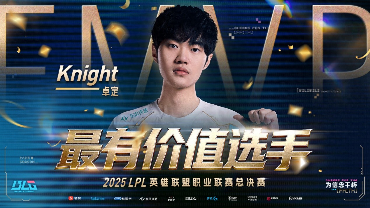 The first &#34;six-time champion&#34; in LPL history has emerged! Knight has reached the top, surpassing Chawy to become the league’s king.