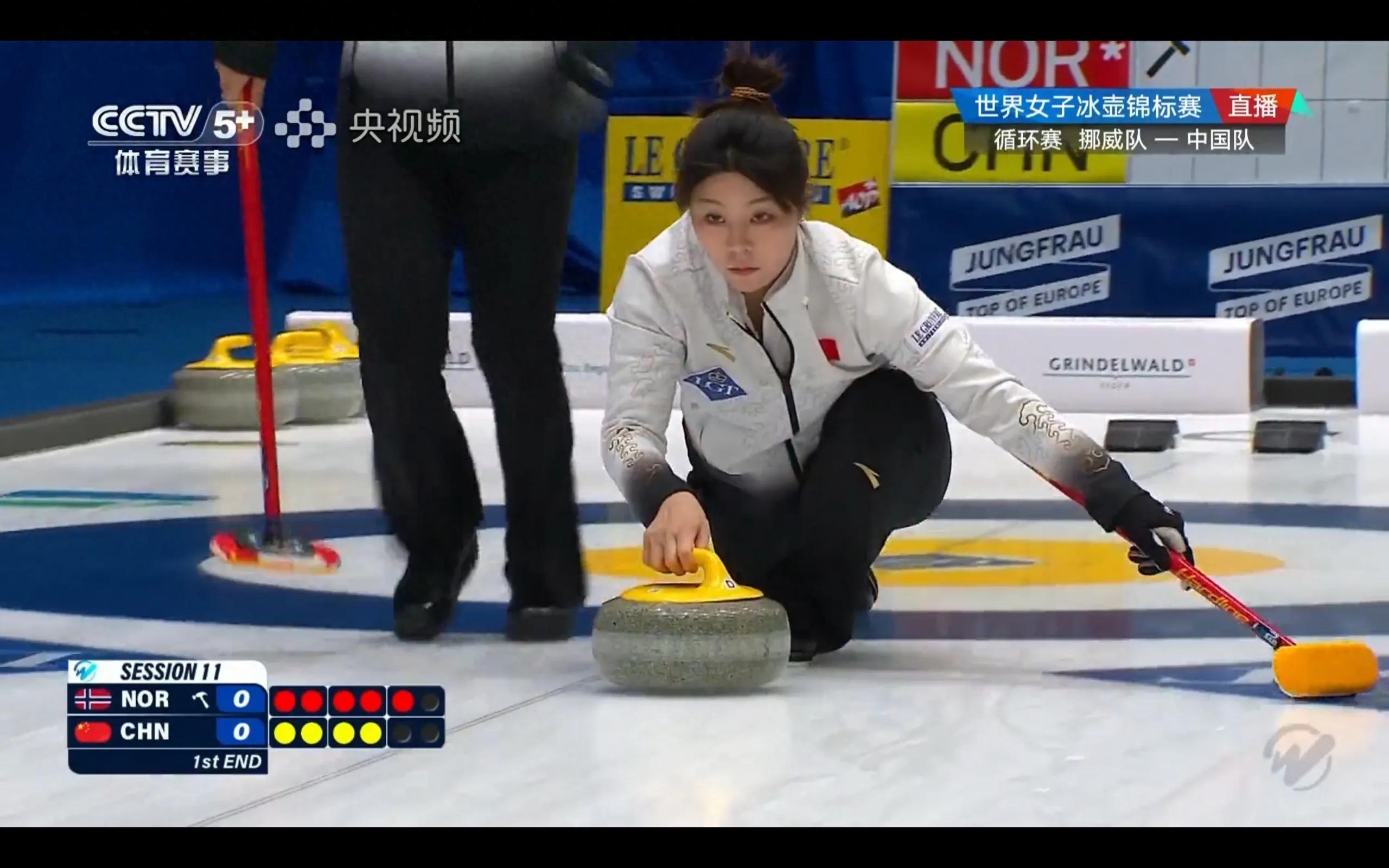 World Women's Curling Championship tomorrow (3.20) schedule China plays Denmark Sweden CCTV five sets of live broadcast