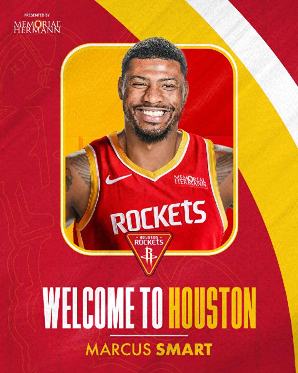 Rockets Officially Announce Two-Year, $13 Million Deal with Marcus Smart: Former DPOY Joins Houston