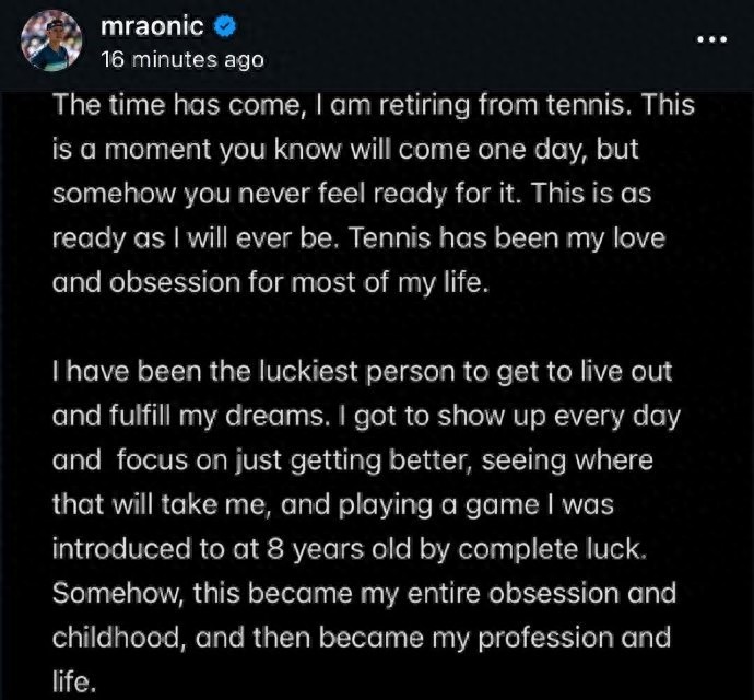 Wimbledon runner-up retires, Strait duo exit in first round, Zhu Lin wins big in debut, Musetti redeems in doubles