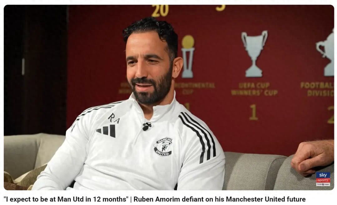 Amorim is confident he will not be dismissed this season! Manchester United will change managers if they miss out on European competition, and fans favor one candidate the most.