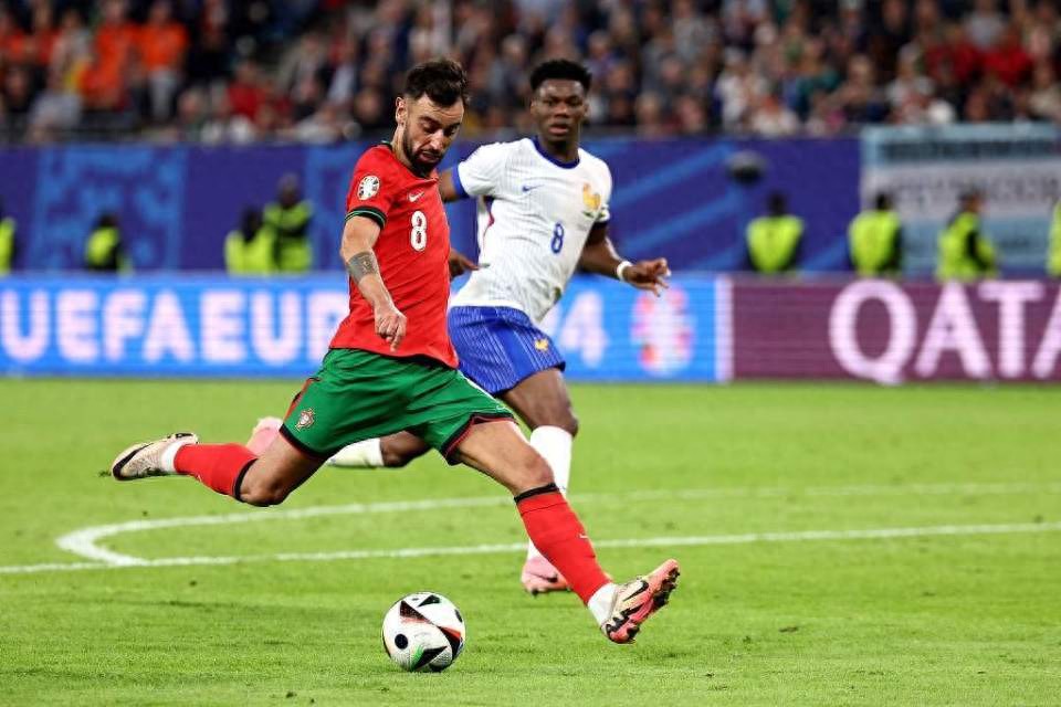 5-3! France eliminated Portugal in a penalty shootout and advanced to the Euro Cup semifinals, where they will face Spain.