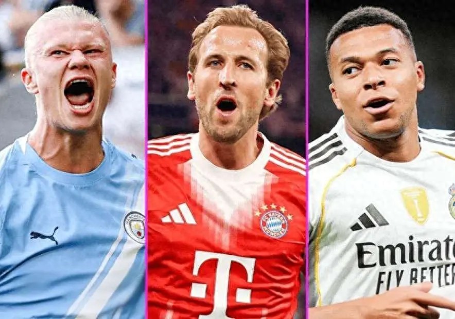 A statistical showdown of the top three active forwards in football: Haaland leads in efficiency, Mbappé tops in assists.