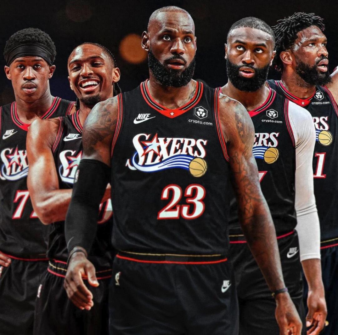 The only reason LeBron James joined the 76ers is that the team's current strength is the strongest since 2001.