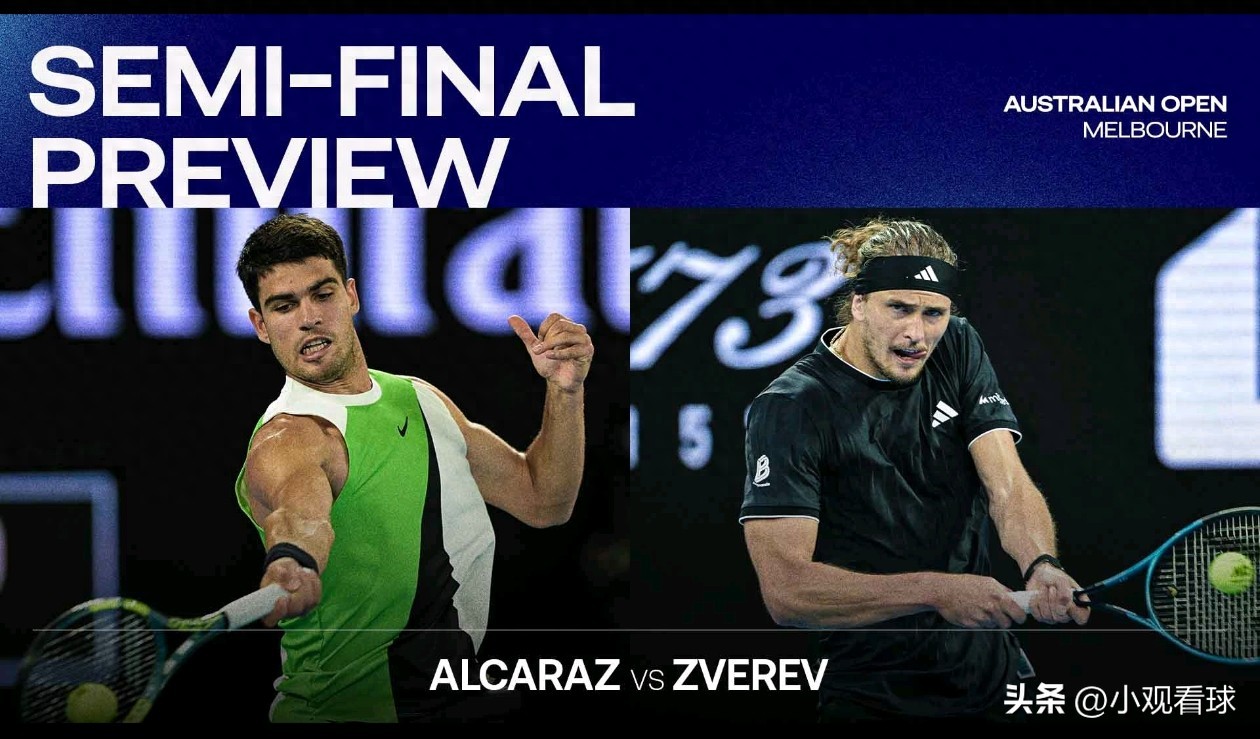 Grand Slam vs First Major Title Clash: Alcaraz and Zverev's Ultimate Battle in the Australian Open Semifinals