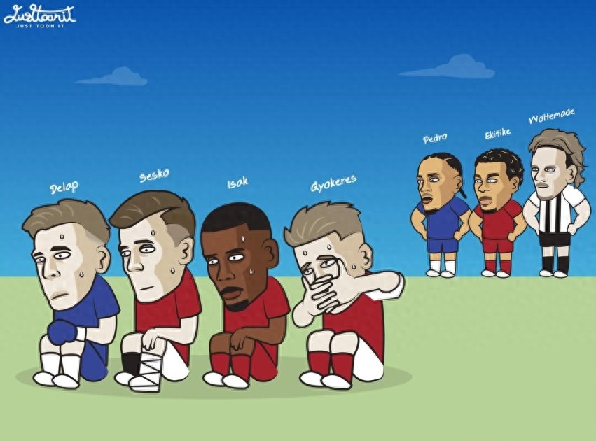 Premier League expensive forwards face Christmas test as all five top strikers score this round, pressure mounts on Manchester United