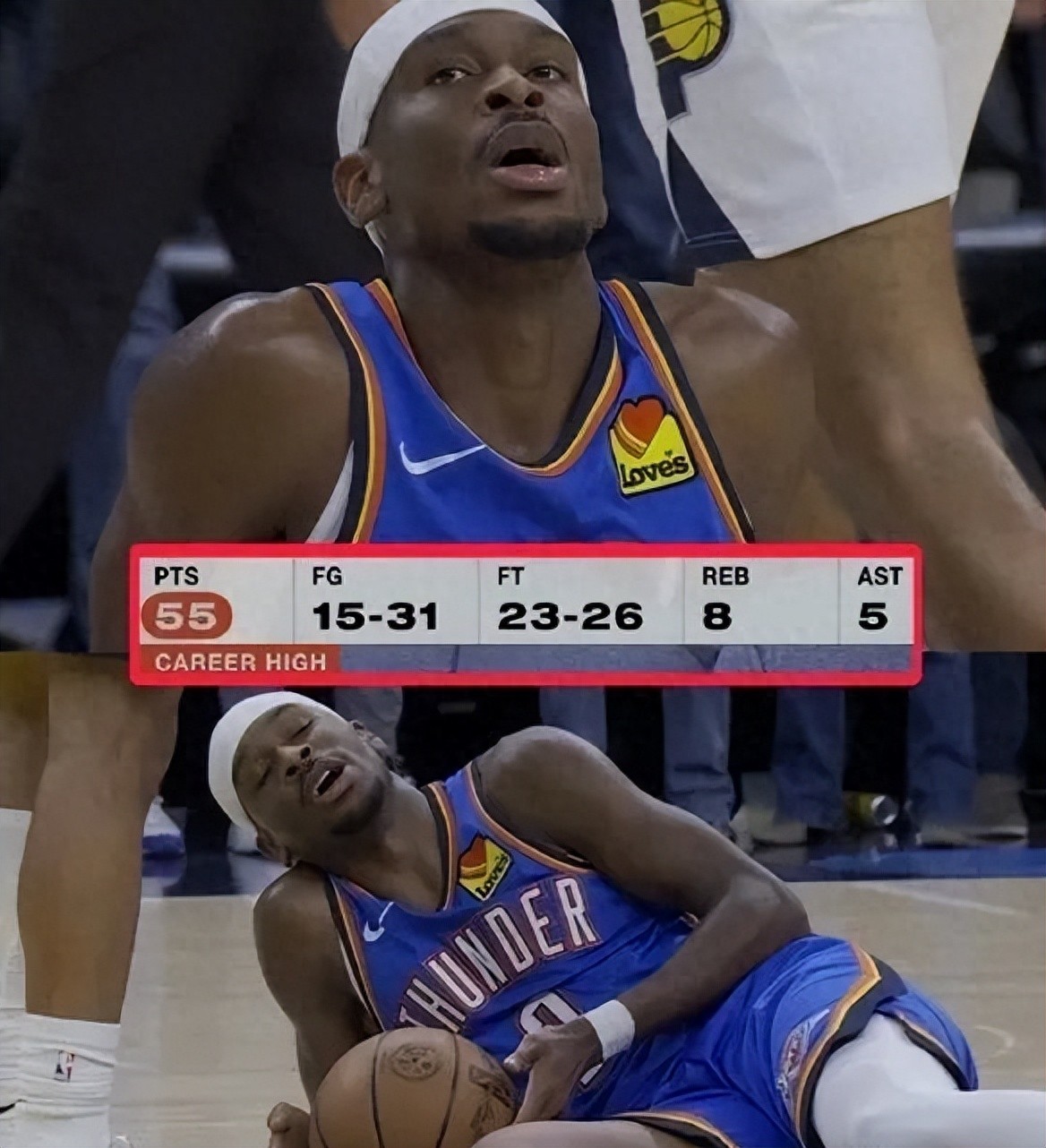 Exhausted! 26 free throws + 14 free throws! Alexander ascends to the top of the history charts