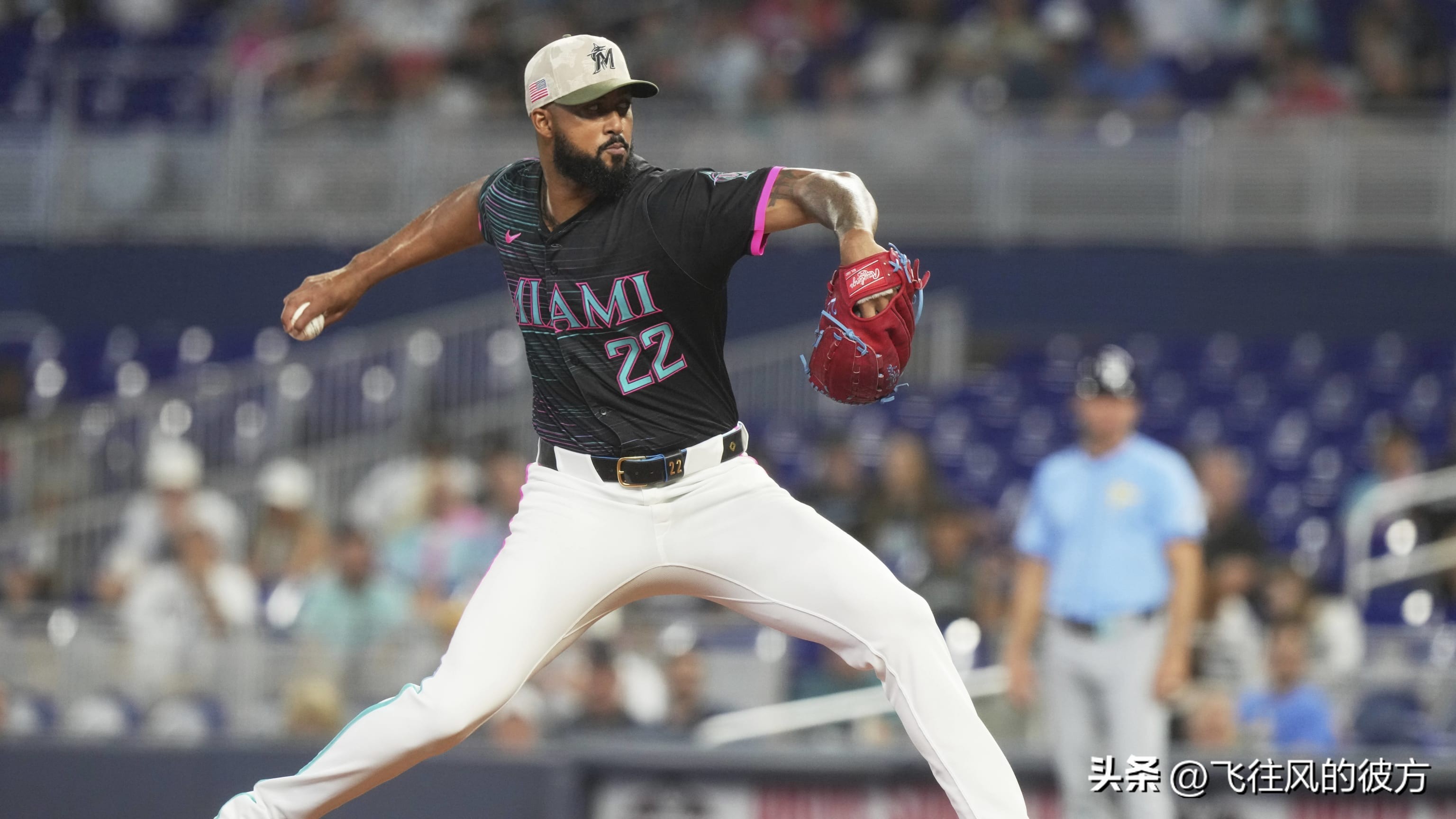 Alcantara reinstates ace Young's first win but not enough for the Marlins to win
