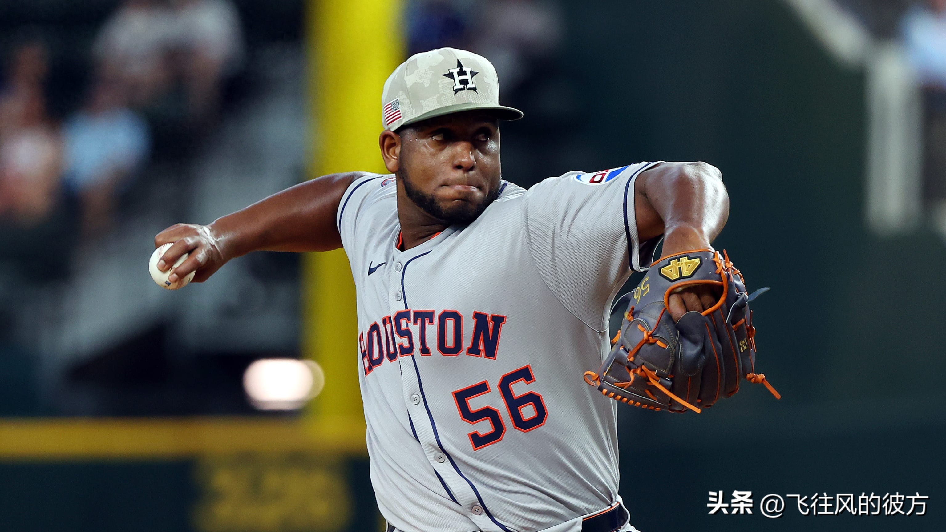 Ronel Blanco, the Astros' right-handed pitcher, is on the 15-day injury list due to a right elbow inflammation