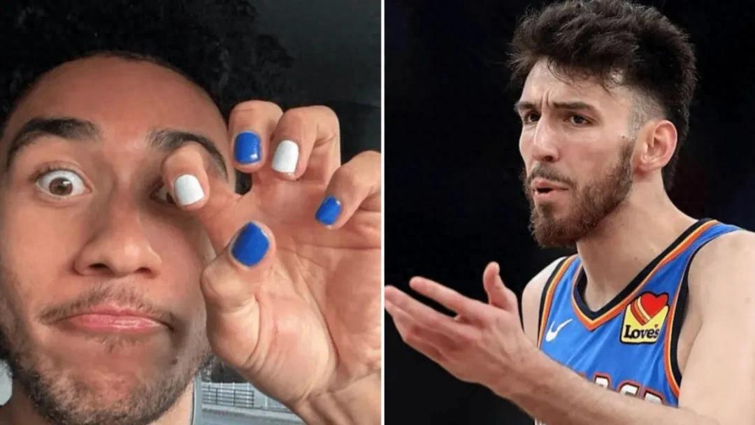 Don't underestimate this guy just because he paints his nails.