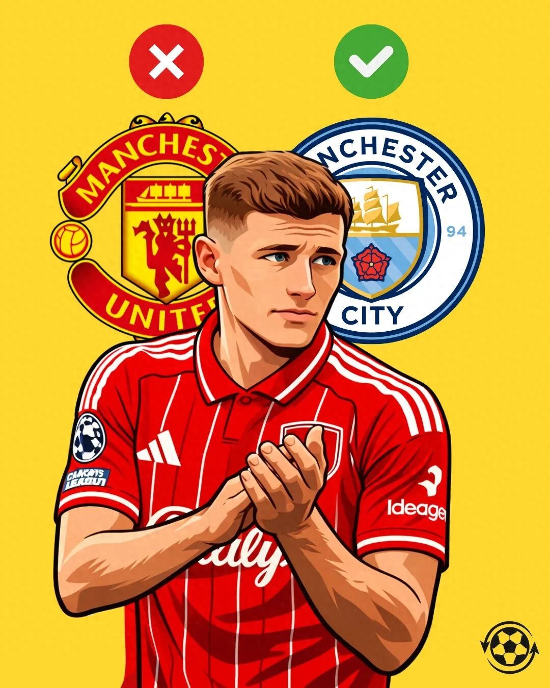 Anderson has long informed Manchester United that he would choose Manchester City, yet the Red Devils have not given up! Tonali rejects a return to Serie A.