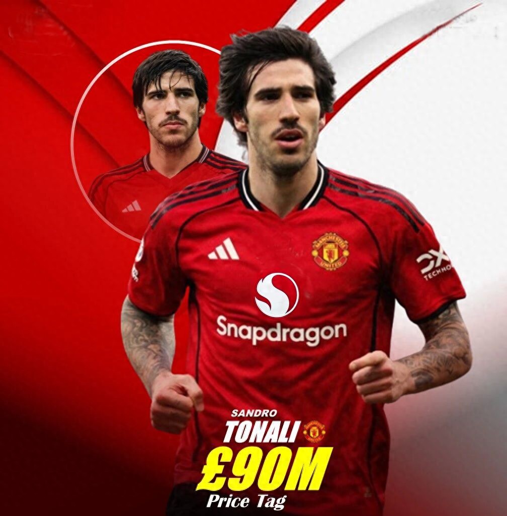 Manchester United confirms Tonali is a key summer target, willing to pay a high price of 90 million! Arsenal first to abandon pursuit.