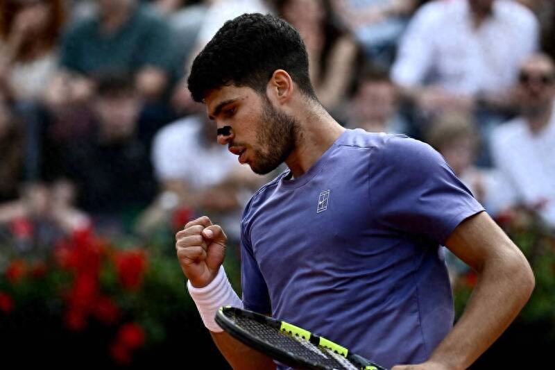 Alcaraz successfully secured the No. 2 seed in the men's singles at the 2025 French Open, but was thankful that he couldn't meet Sinner before the final