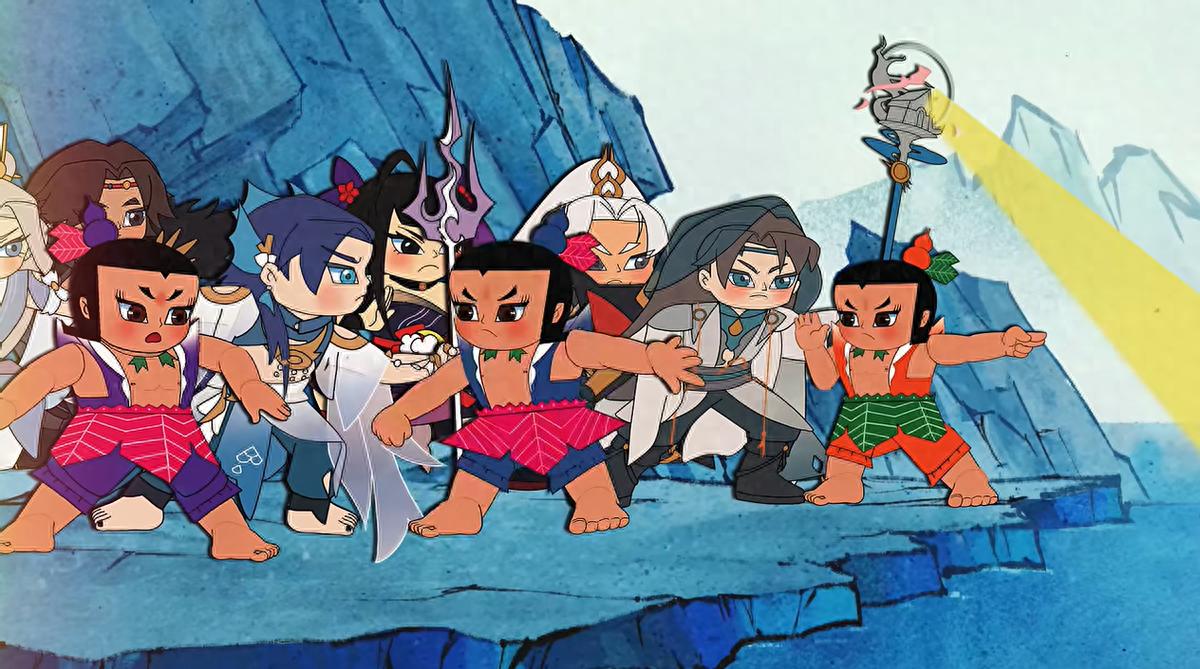 Choose to be a Calabash Brother or the Snake Spirit? The collaboration in &#34;New Ghost Story&#34; lets you personally relive your childhood!