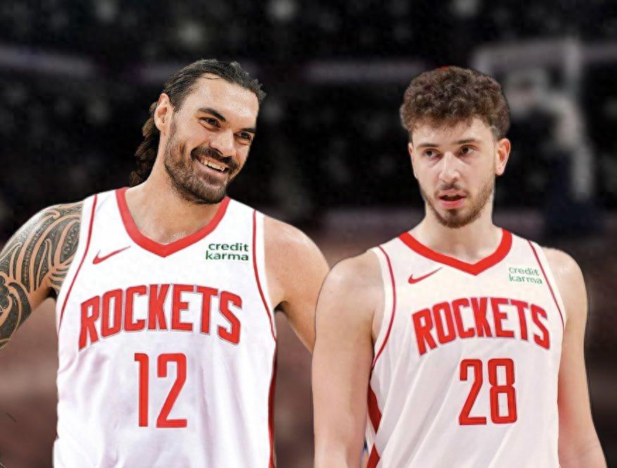 The Rockets are set to test their deadly five lineup! The twin towers lead a new trend, with Adams joking that we are the pioneers.