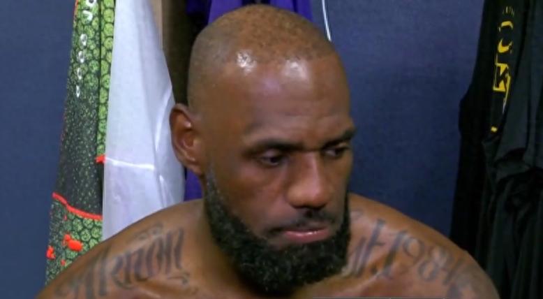 James: Elbow injury is much more serious than hitting a funny bone; the fadeaway jumper was practiced after losing to the Mavericks in the Finals.