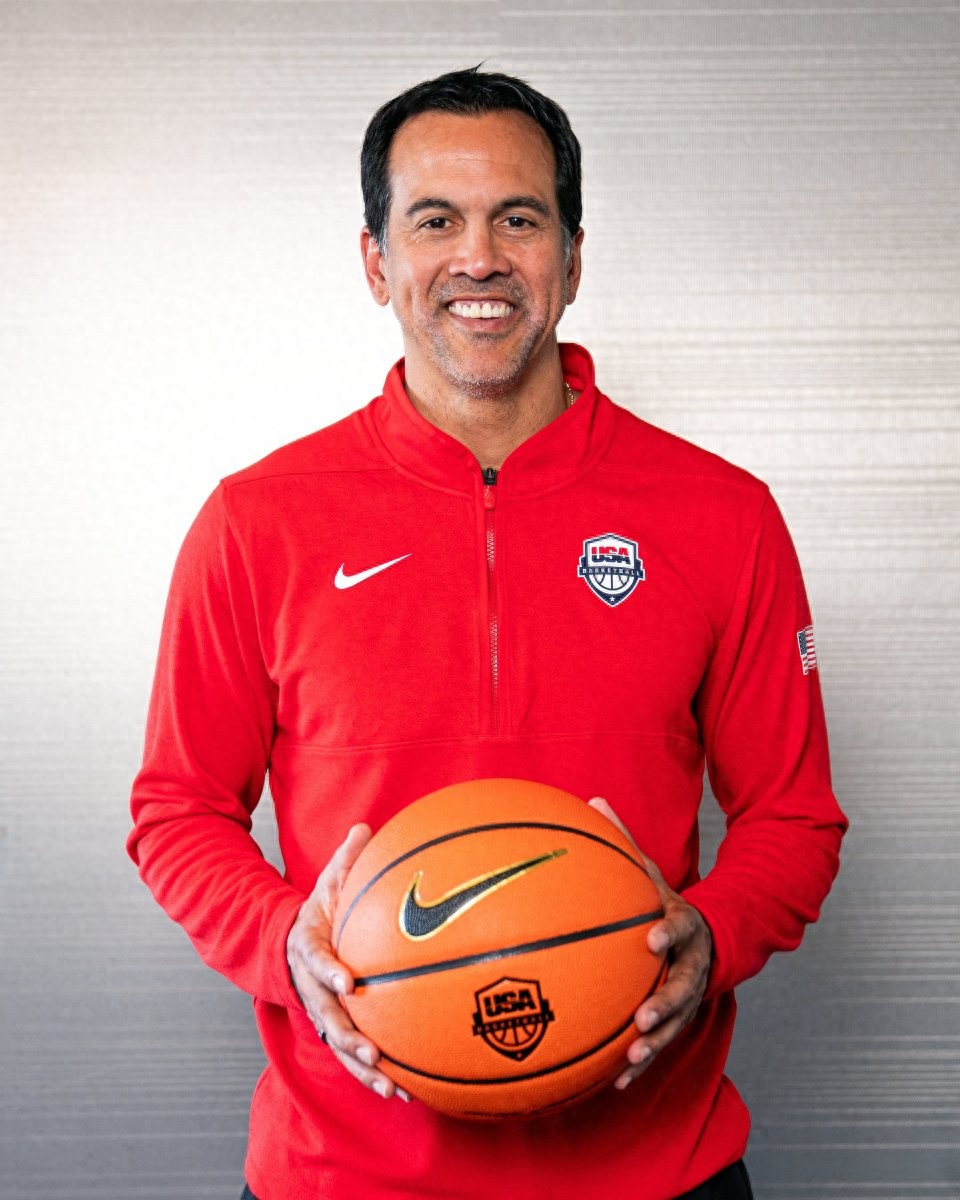 Official Announcement! Spoelstra Appointed Head Coach of USA Men’s Basketball Team to Lead at World Cup and Olympics