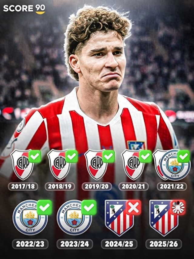 Has the champion's touch returned? Little Spider won 17 titles in 7 years, but has won 0 titles in the year and a half since joining Atletico Madrid, though he has reached the Copa del Rey final.