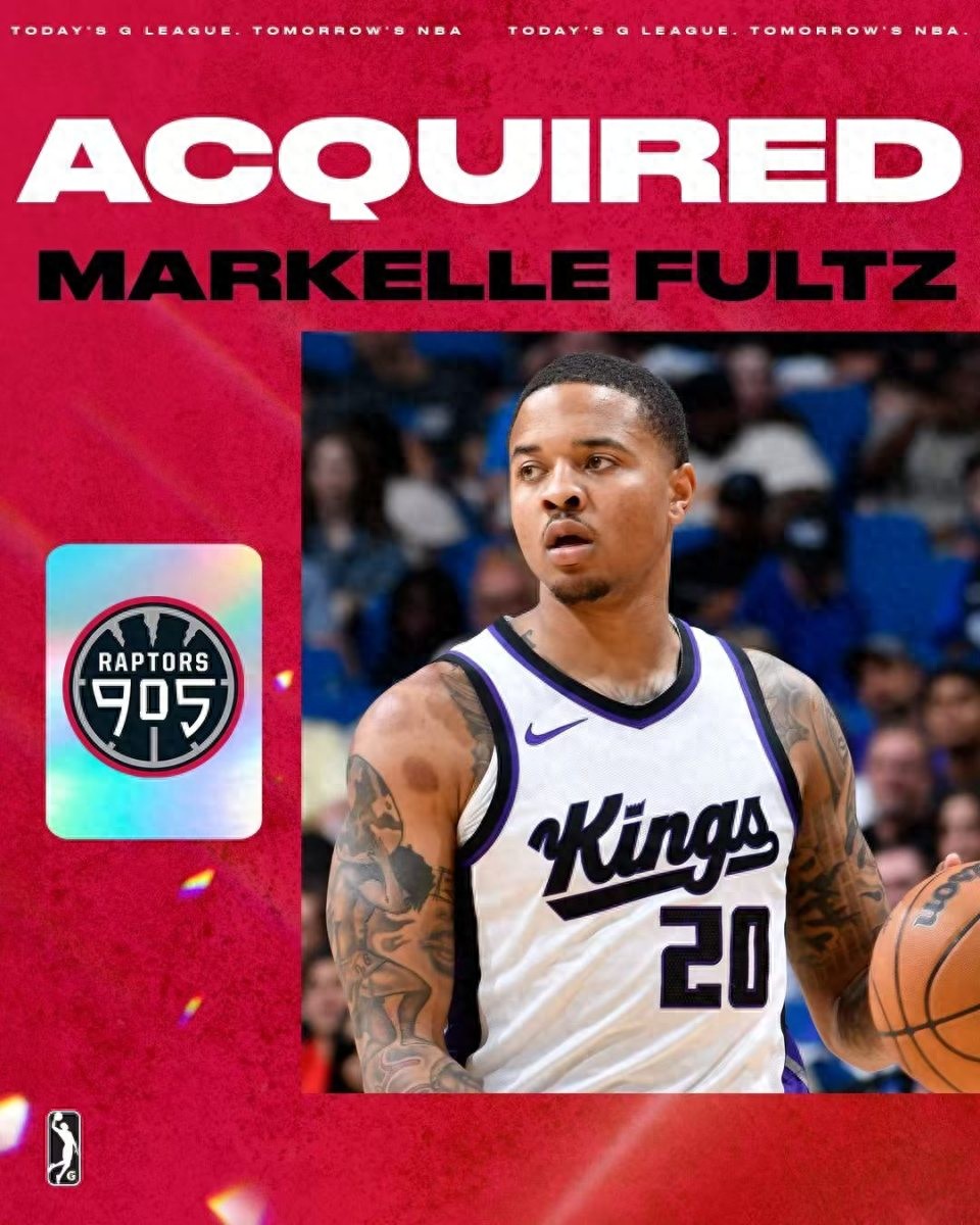 Alas! Former top draft pick Fultz claimed by G League team; strong performance could lead to Raptors signing.