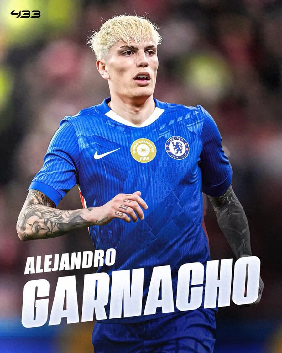 Alejandro Garnacho transfers to Chelsea for £40 million, becoming Manchester United&#39;s first sale! Agreement also reached on Hojlund&#39;s departure.