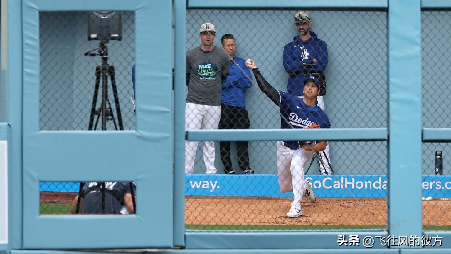 Shohei Ohtani's latest bullpen practice shot increased to 50 balls