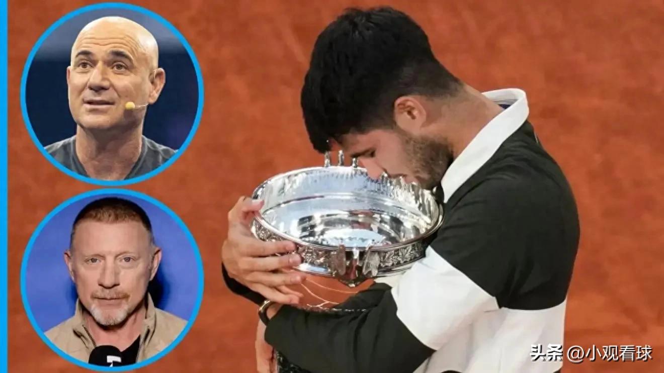 Agassi commented on Alcaraz: The defense is like Djokovic, the feel is better than Federer's, and the strength is comparable to Nadal