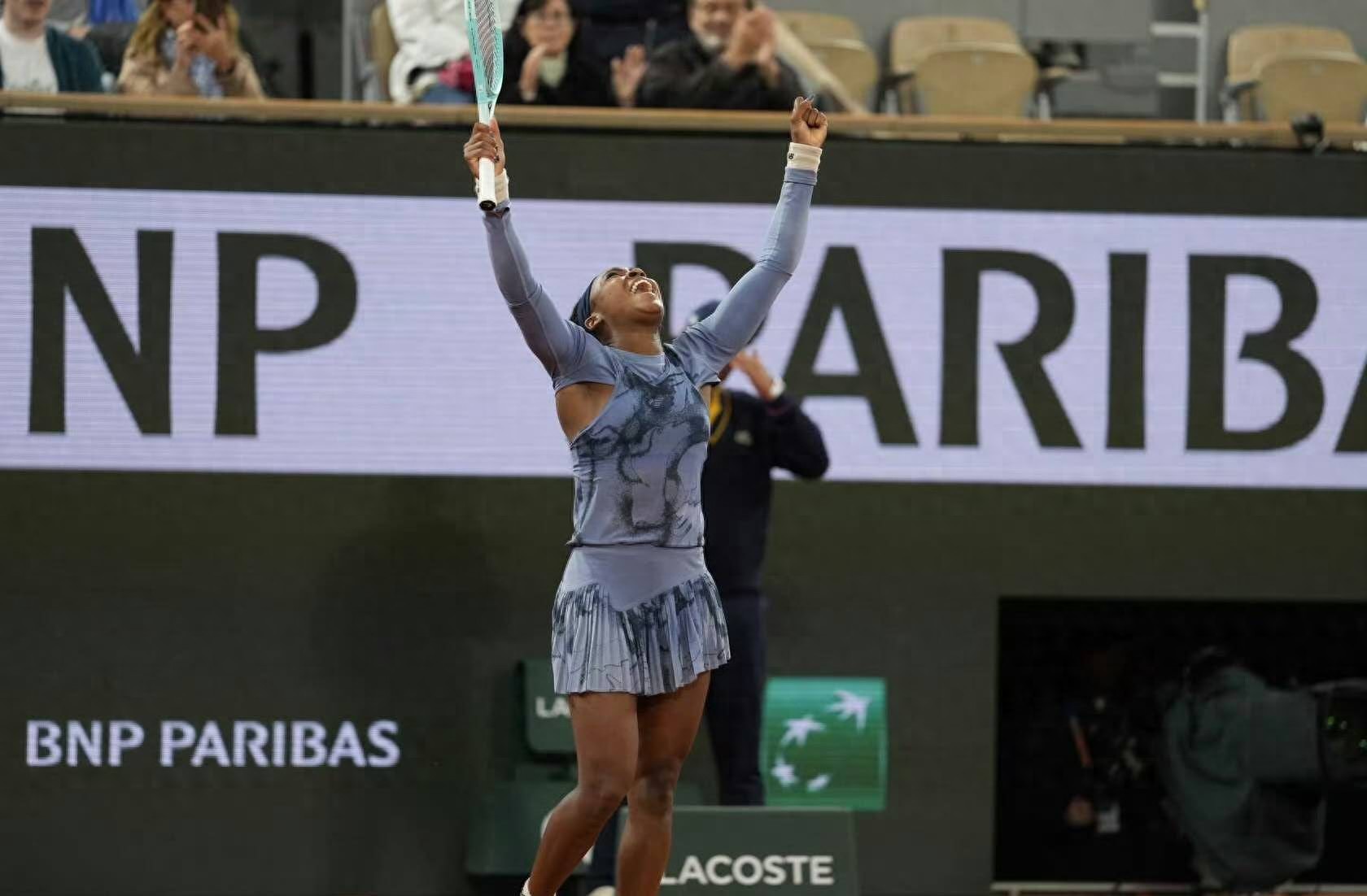 Gauff's meditation behind Reversing Keith's entry into the semi-finals: cultivating the art of non-art, entering the realm of selflessness