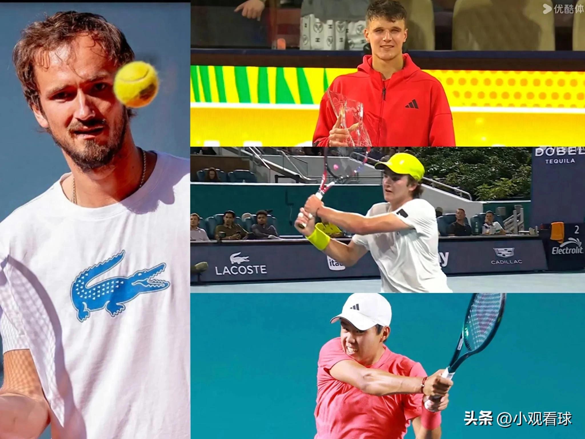 The rise of the new generation has impacted the tennis landscape, and Medvedev talks about challenges and prospects