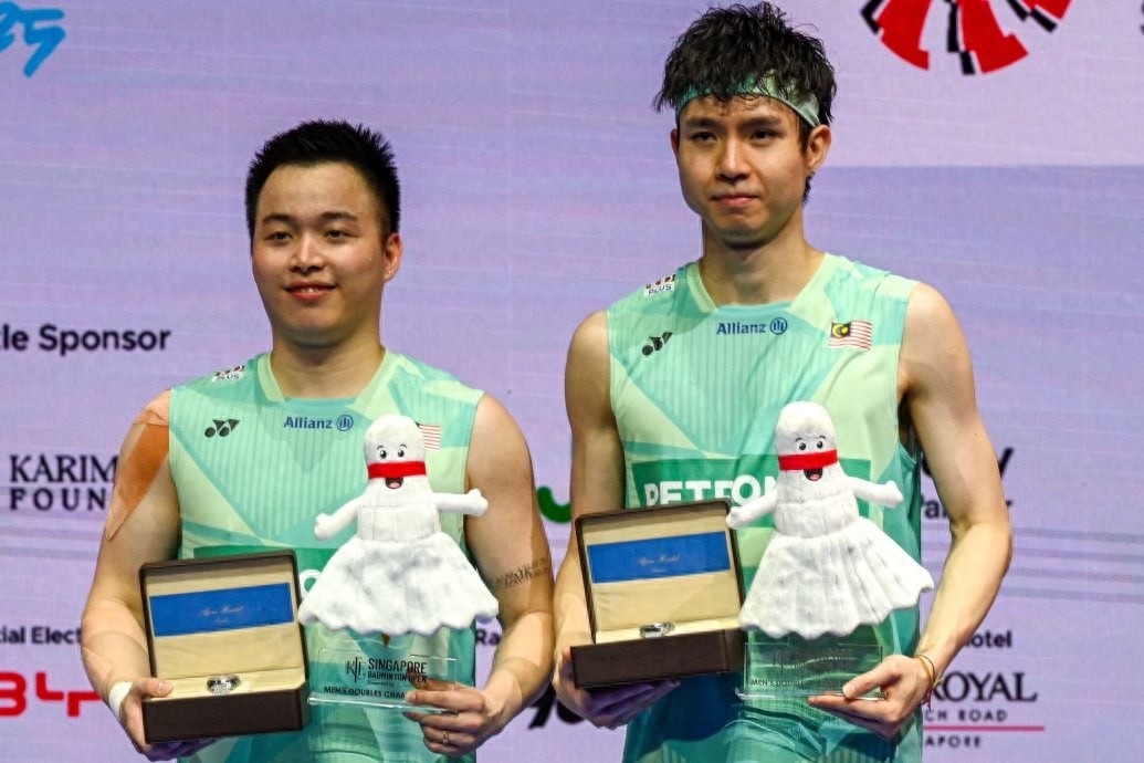 After playing 15 matches in three consecutive tournaments and losing only one game, Malaysia's "Cheah Su Combination" was asked if he felt invincible
