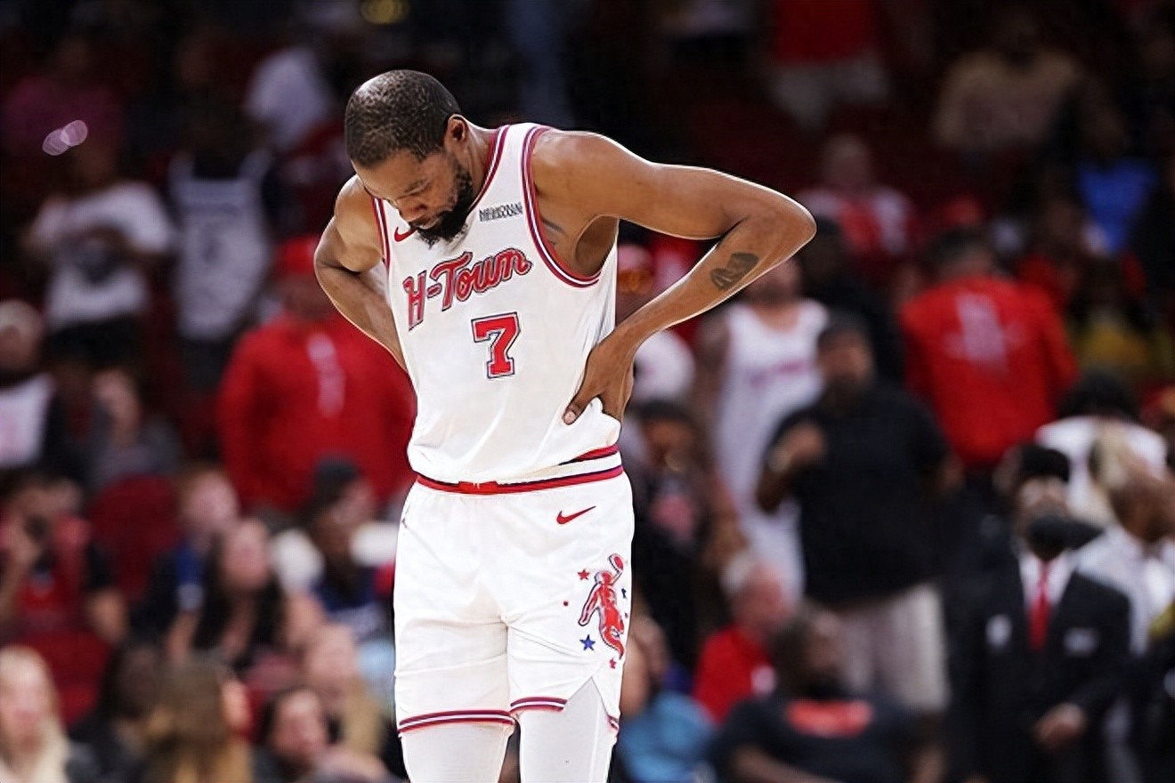 Durant sidelined for G3 due to ankle injury! Rockets face huge crisis after 0-2 deficit, new starting lineup under test