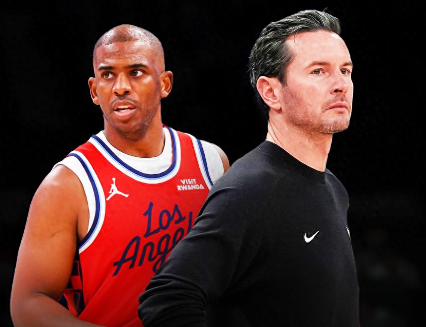 Making a friendly move towards the Lakers? Paul shares a video of hitting 20 consecutive three-pointers, using training numbers to remind Redick.