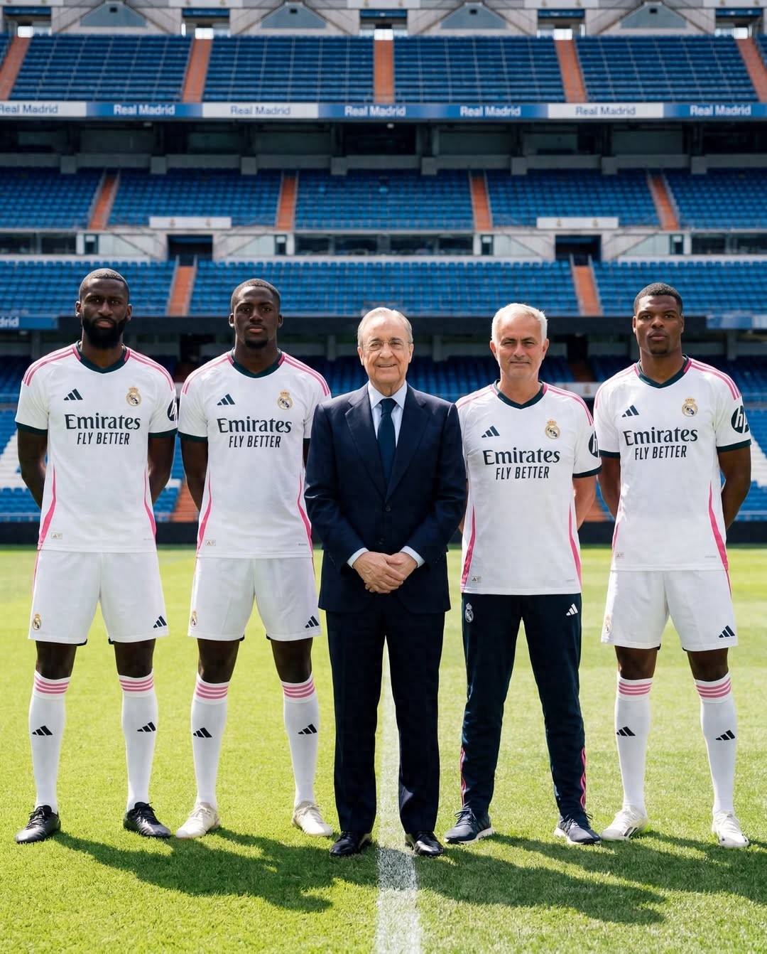 Florentino is re-elected, and Real Madrid is about to announce four consecutive moves involving the coach and three key defenders.