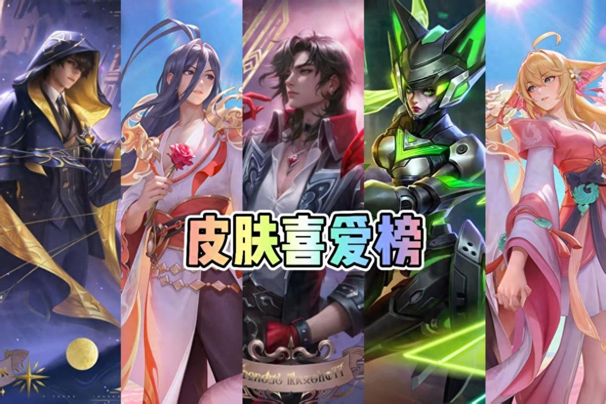 Skin Popularity Rankings! The Secret Master Collaboration is Highly Favored, but New Skins for Gan Jiang and Gongsun Li Are Nowhere to Be Seen