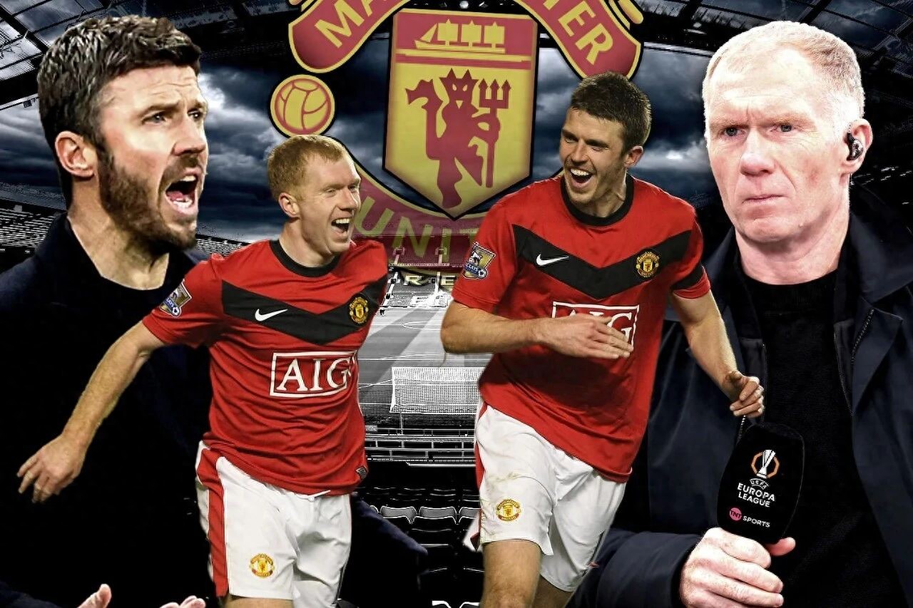 Revealing the reason Carrick is not favored by Manchester United legends! Scholes subtly mocks, his only ally stranded in Dubai.