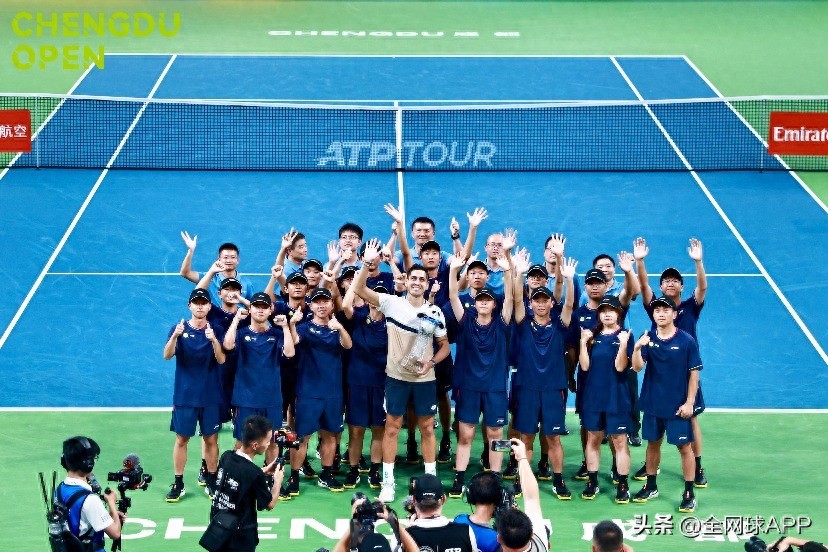 Alejandro Tabilo clinches the Chengdu Open title, earning the third ATP Tour trophy of his career.