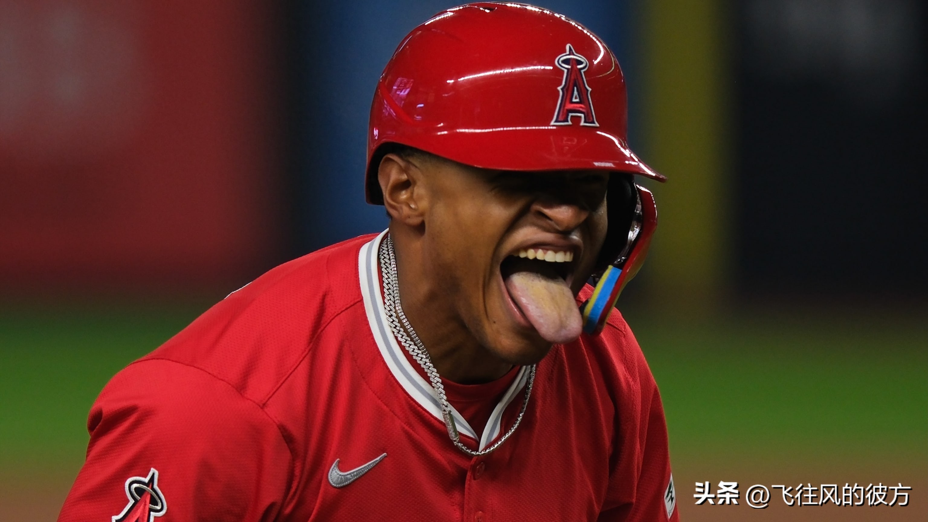 Angel rookie Moore scores first at home to his hometown Yankees: a dream come true
