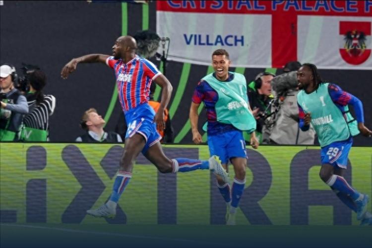 A French World Cup forward scored the winner as Crystal Palace beat Rayo Vallecano 1-0 to claim the Europa Conference League title, marking the second English Premier League team to win a European trophy this season.