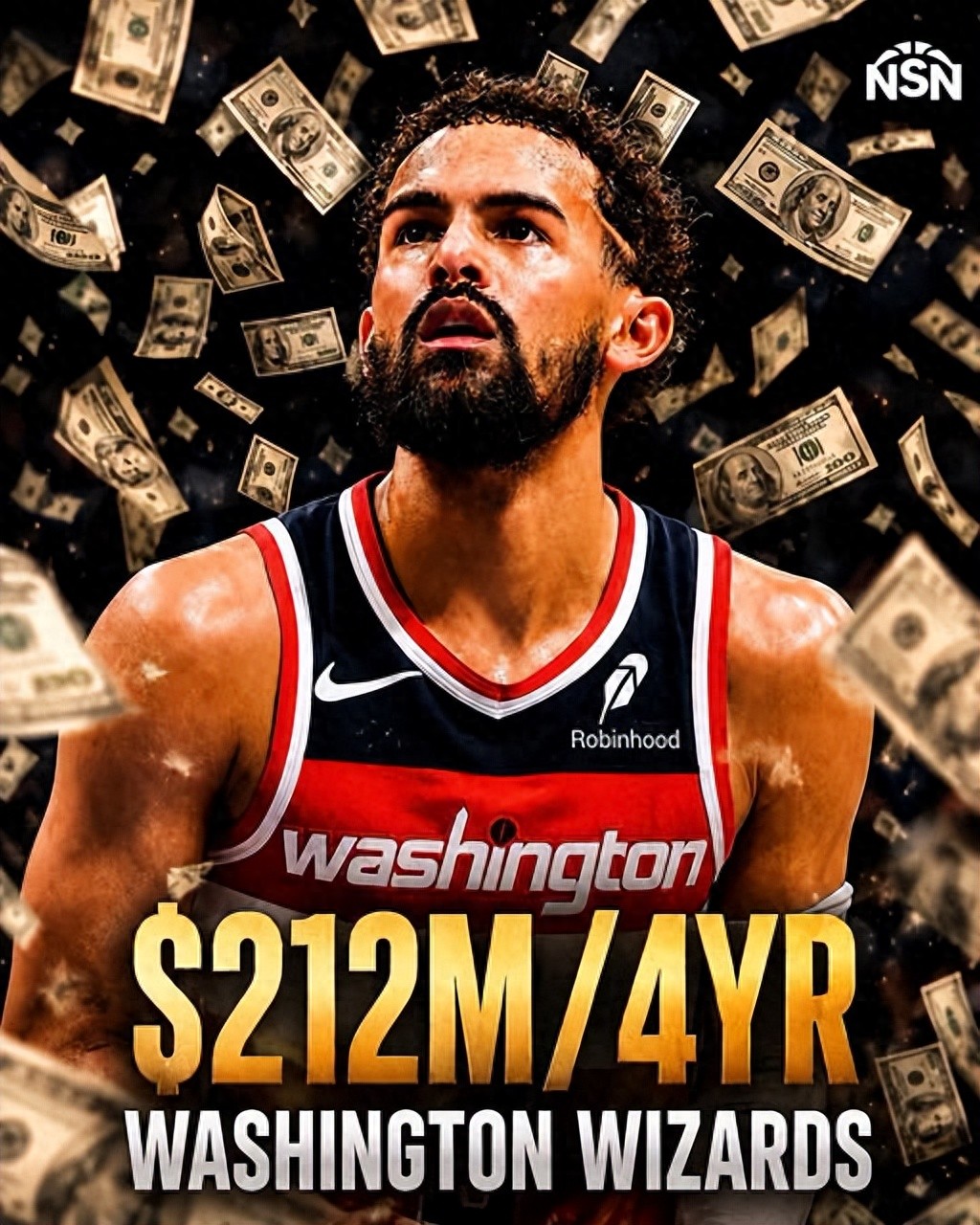 Wizards Sign Trae Young to 4-Year, $212M Extension! ESPN Grades It a D: Decline Before Age 28