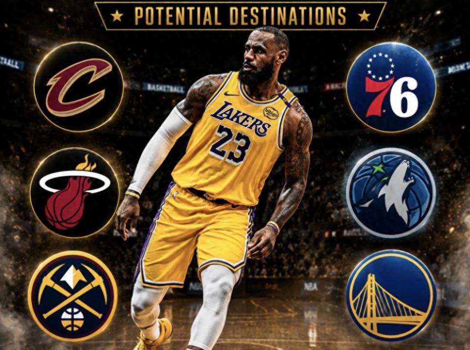 What kind of contract can the six potential teams offer LeBron? Heat max at $7M, many teams can only offer minimum salary