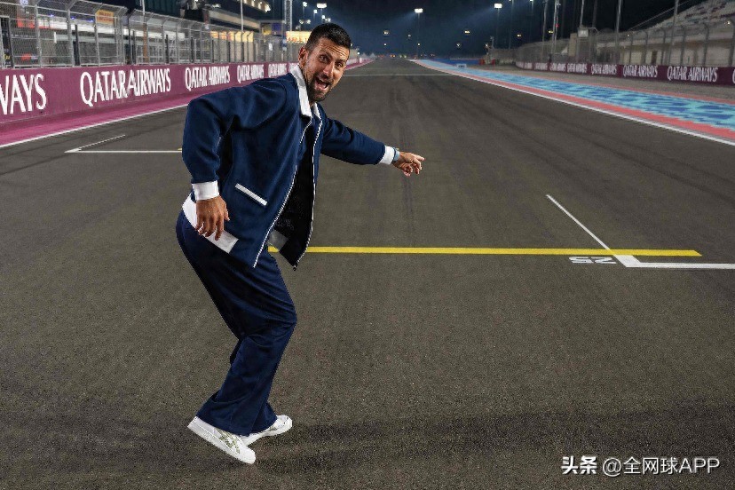 Djokovic appeared at the F1 Qatar Grand Prix, expressing his determination to pursue his 25th Grand Slam title next year.