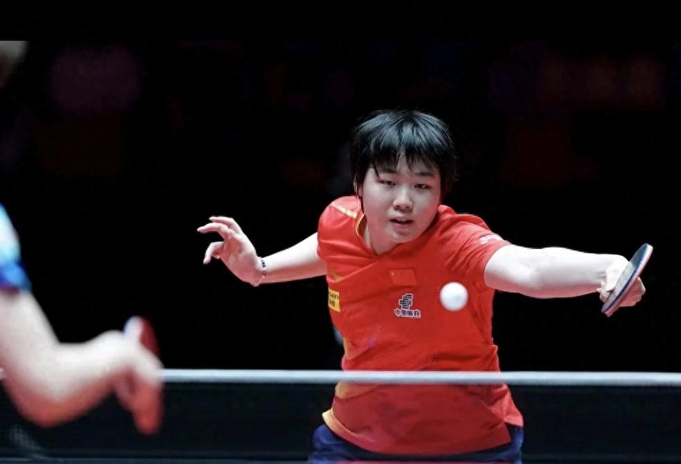 is broadcasting live table tennis Macau World Cup semifinals Kueman VS Misei Ito