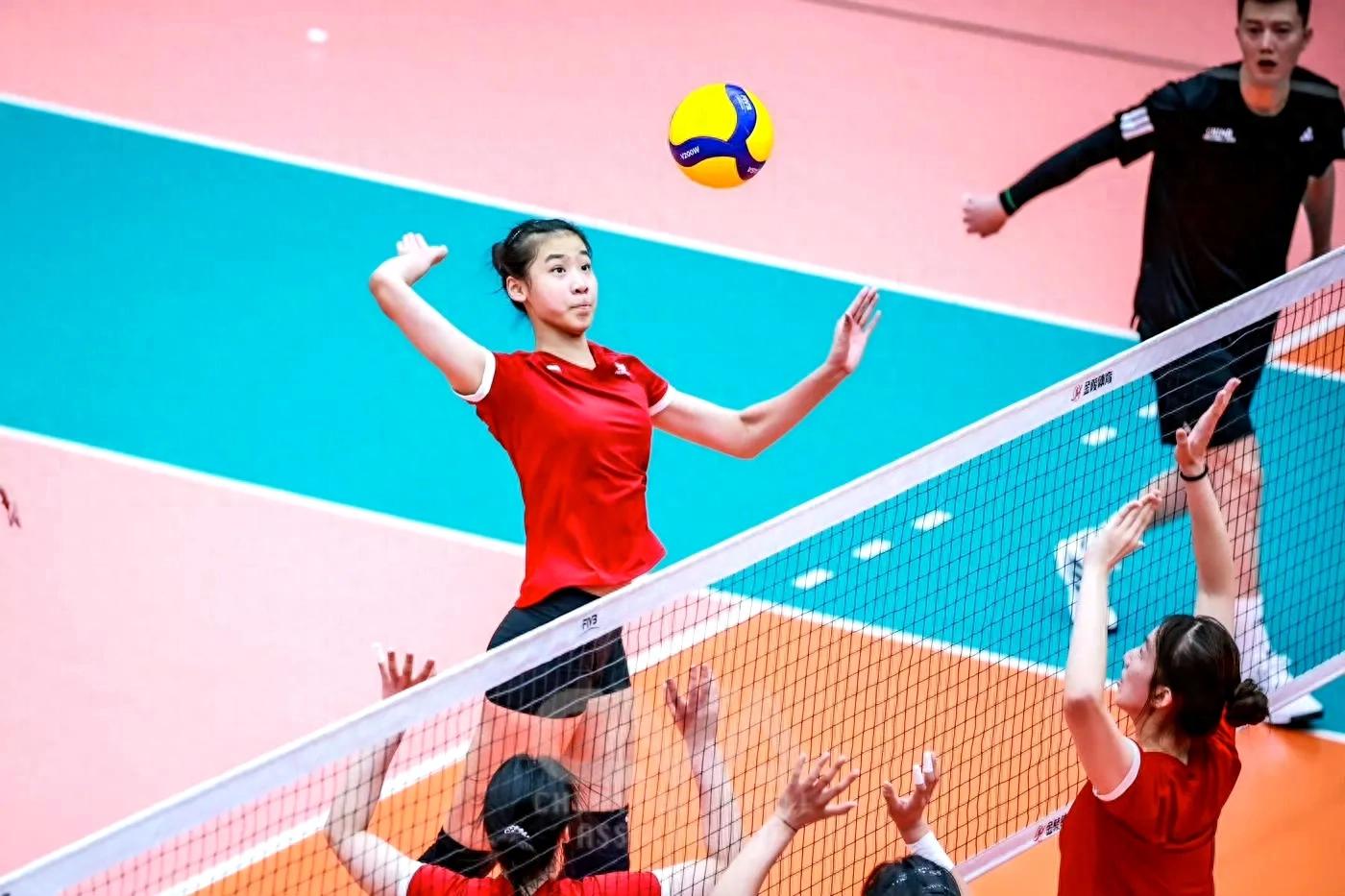 Wang Aoqian is too powerful! The success rate of smashing the ball is 100%, and the little "Zhao Ruirui" lives up to its name and has a promising future