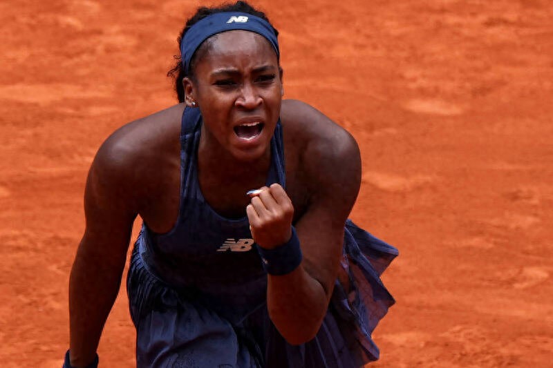 After rejecting Alexandrova, the second seed Gauff of the United States advanced to the quarterfinals of the French Open women's singles for the fifth consecutive year