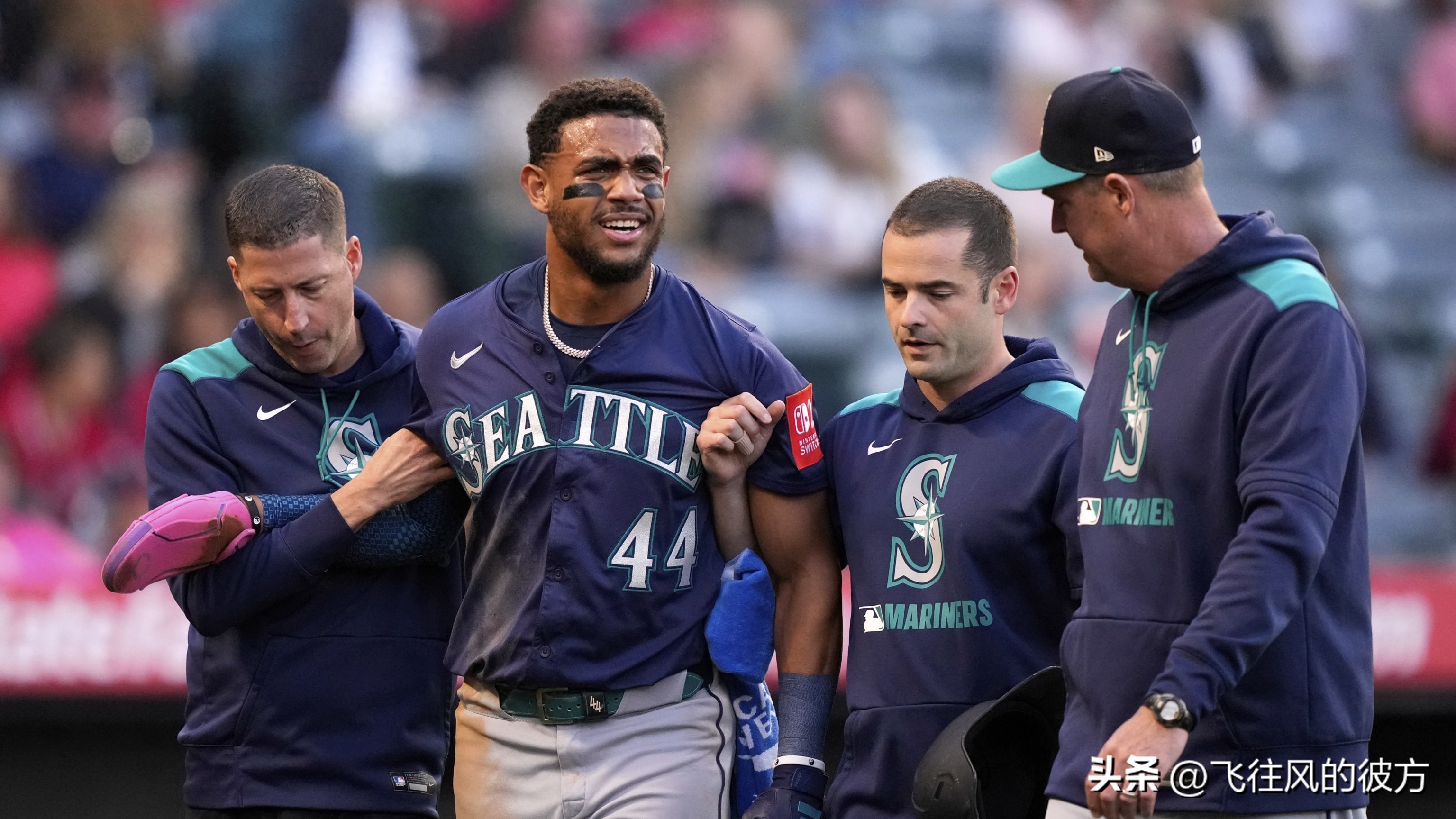 J-Rod was hit by a strong ball in the ankle and left the field, and the X-ray test was negative, and there was a &quot;high probability&quot; to return quickly