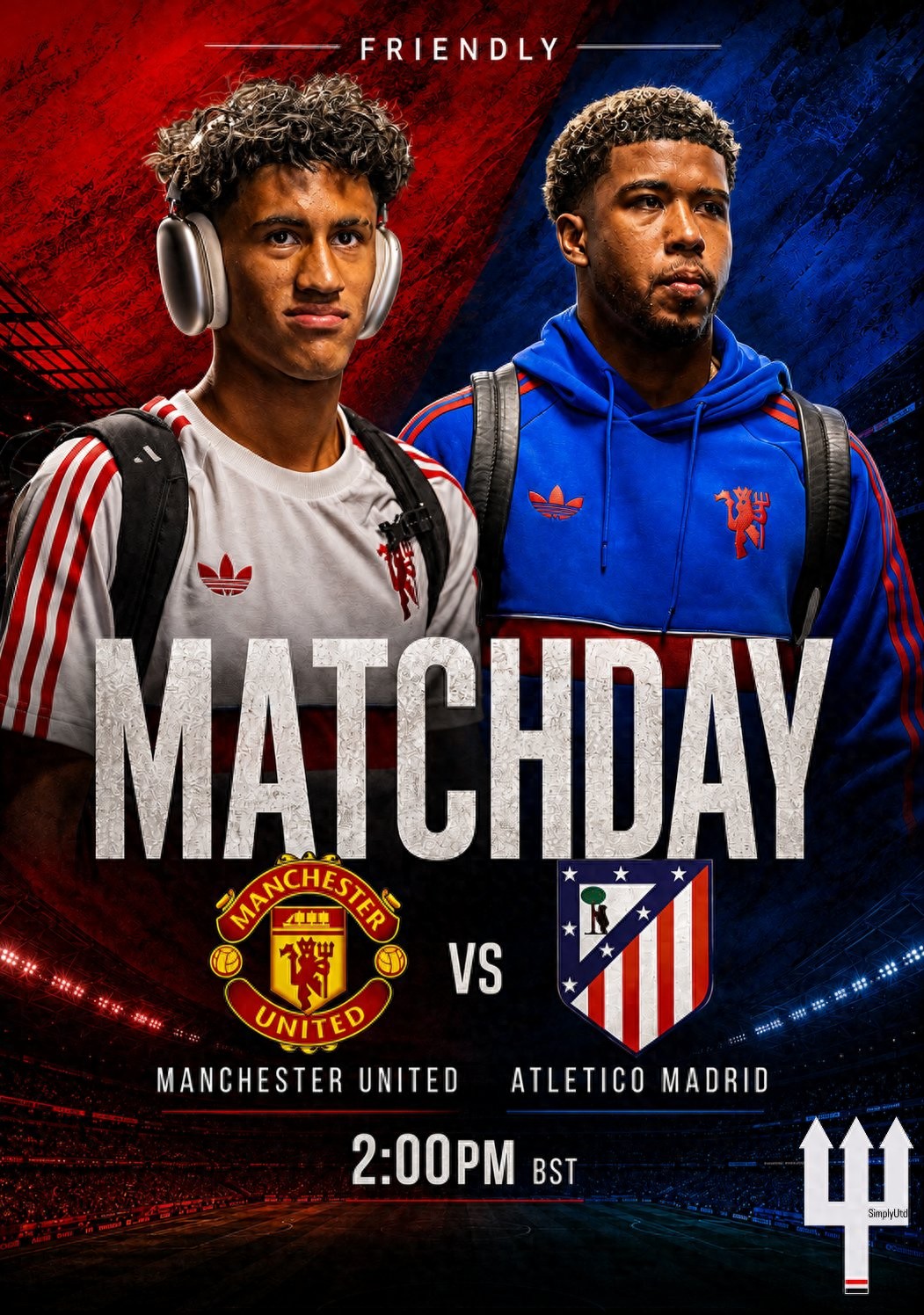 Manchester United announce 23-man squad for Atletico Madrid: Two internationals return, Tielemans not included, four youngsters omitted