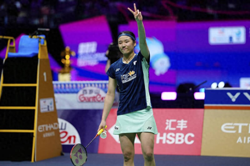 World Ball Queen An Se Ying won the first round of the 2025 Singapore Open Badminton Championships, pulling out a wave of 26 consecutive wins